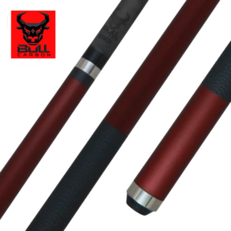 Bull Carbon LD13C Burgundy Lux Wrap Cue