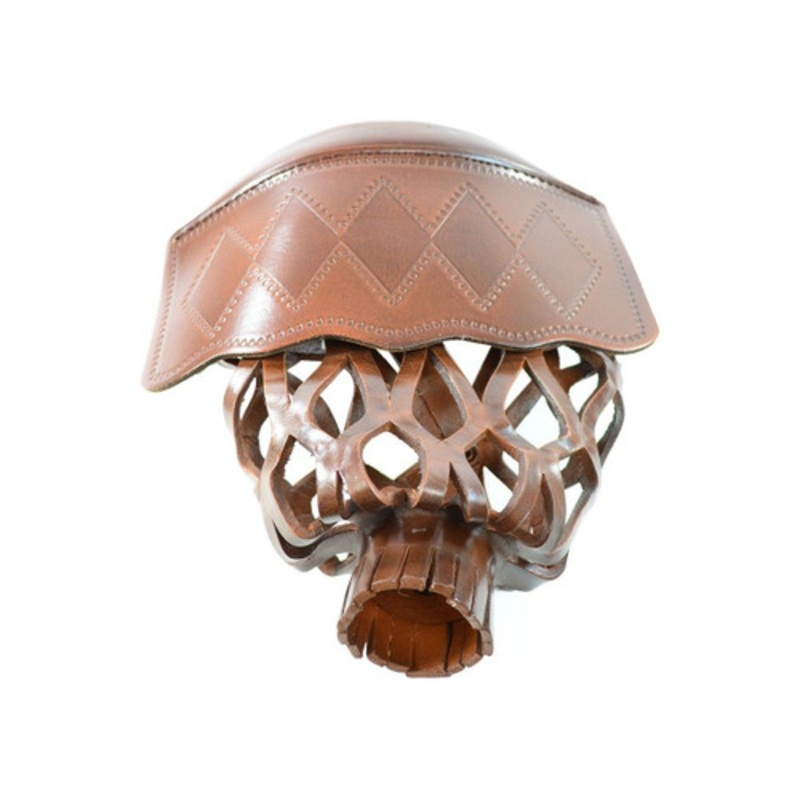 Diamond Shield Drop Pocket Set Dark Brown