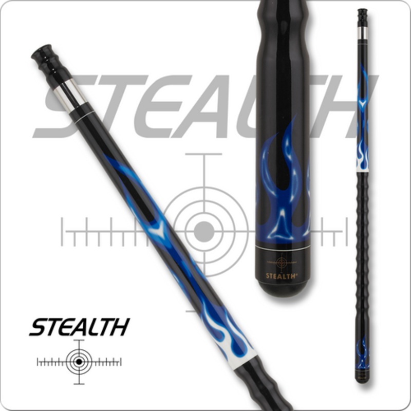 Stealth STH-04 Blue Flame Pool Cue