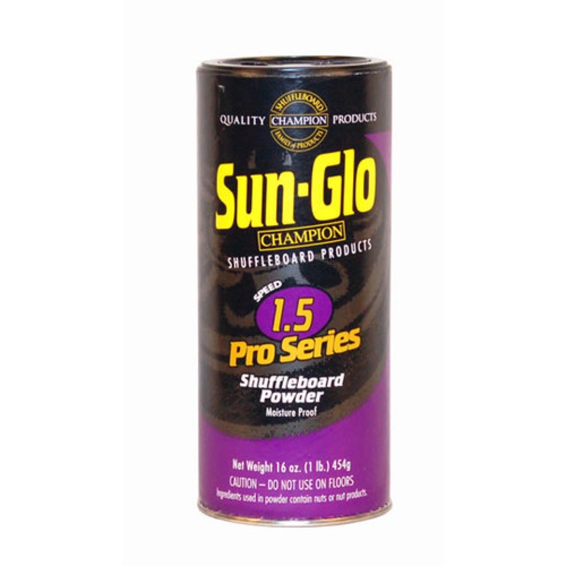 Sun-Glo Speed 1.5 Pro Series Shuffleboard Powder Wax 16 oz. Can