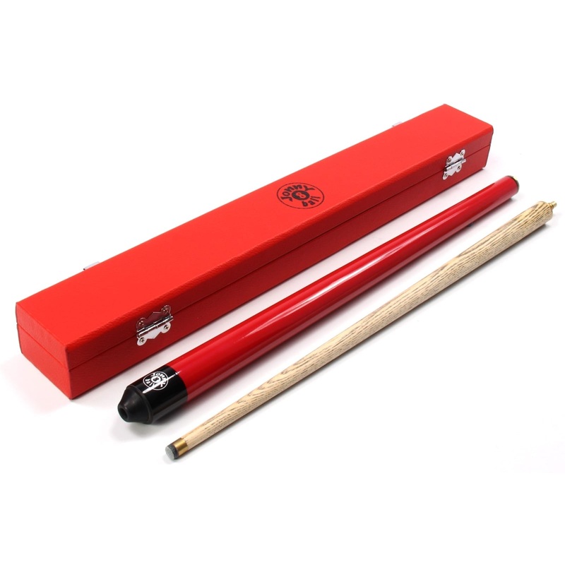Junior short cue 42 with matching hard case RED