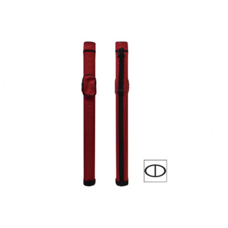 1B1S Oval Hard Case – Red