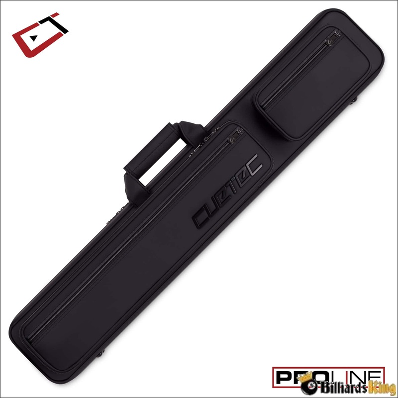 Cuetec Pro Line Black Noir 4×8 4 Butt 8 Shaft Soft Pool Cue Case 95-758
