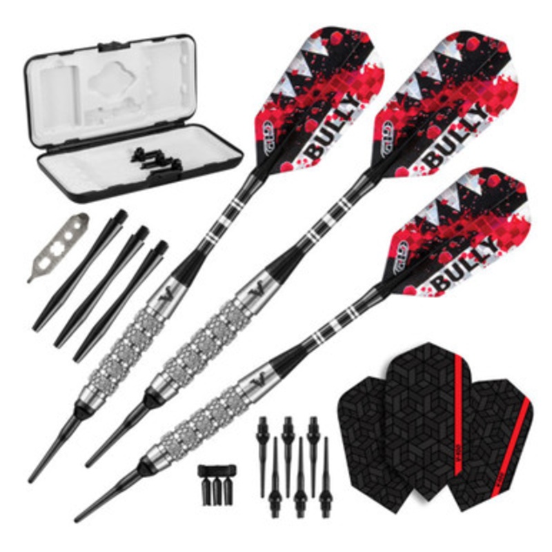 Great Lakes Dart Viper Bully 5 Ring Knurled Soft Tip Darts 18g