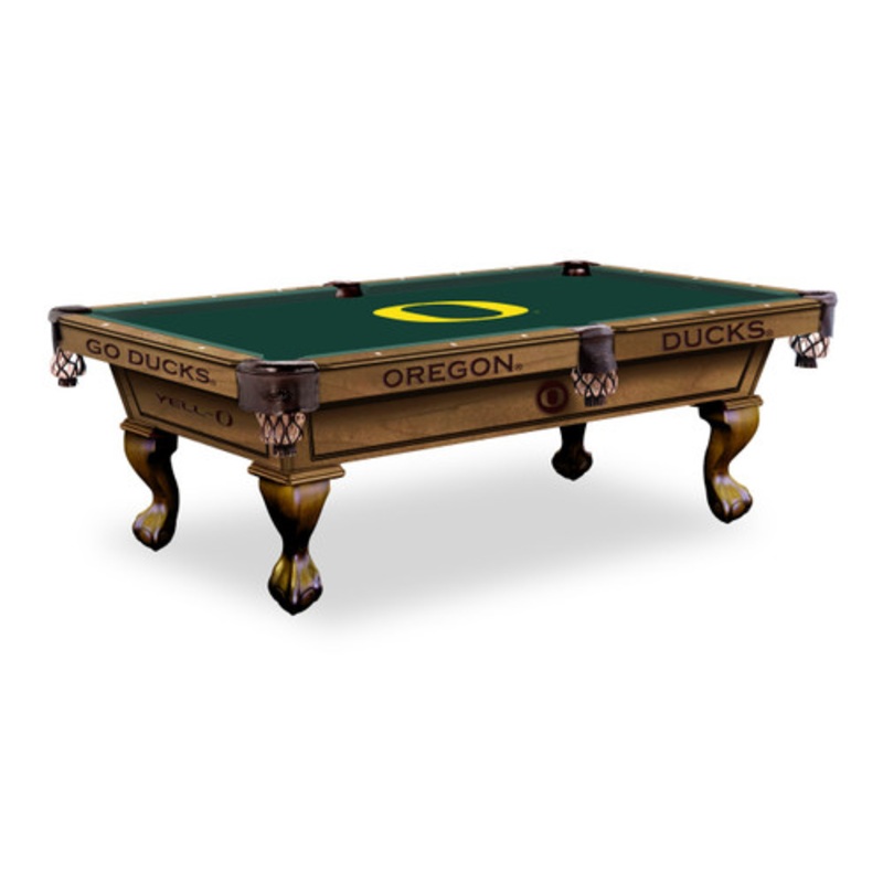 Oregon Ducks Pool Table