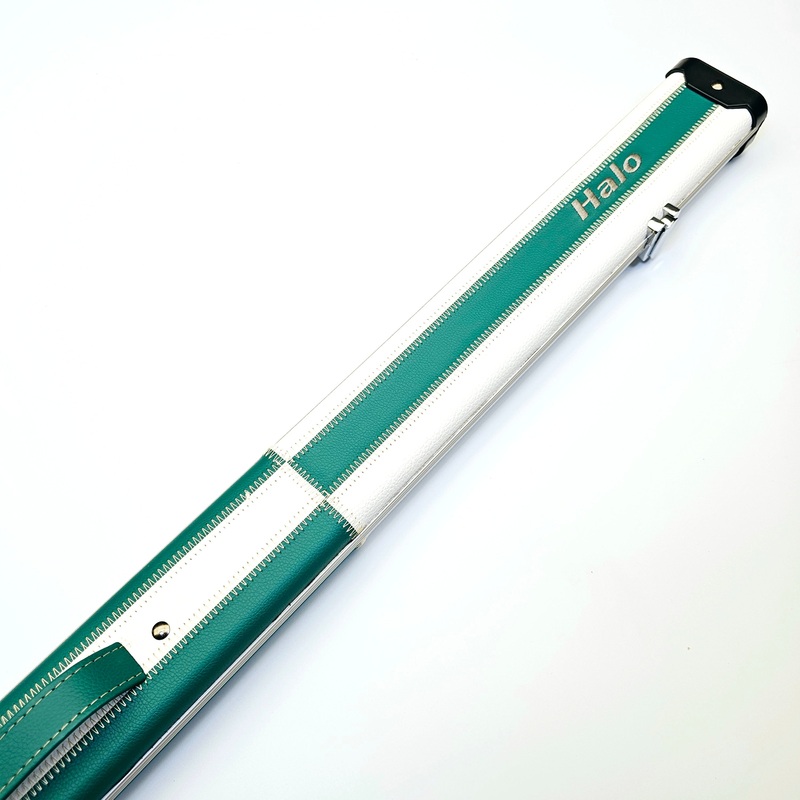 Peradon Limited Edition Halo Green/White Block One Piece Cue Case