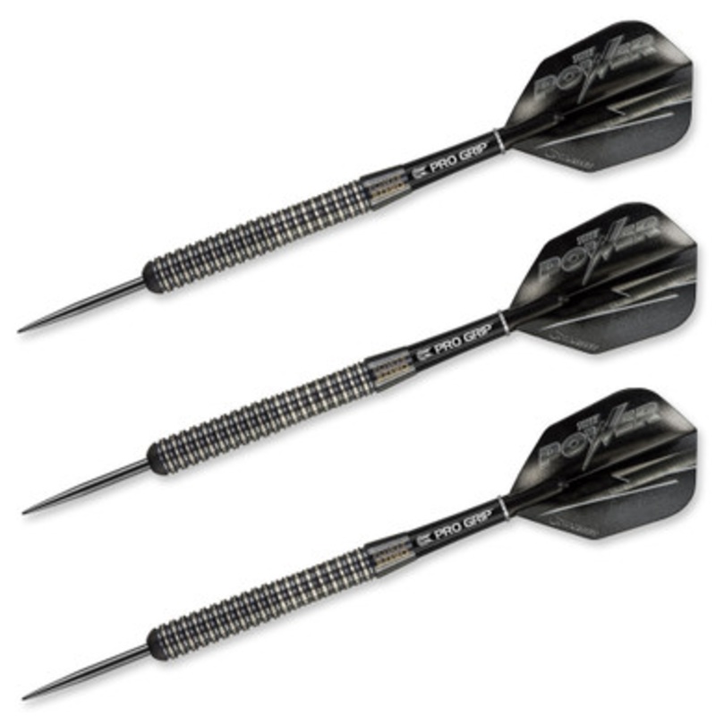 Target Power 8Zero S1 Black Steel Tip Darts 21g
