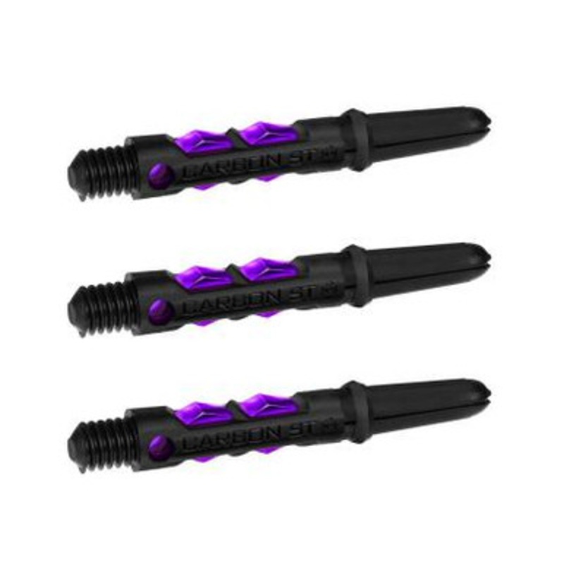 Dart World Carbon ST Black & Purple Shaft – Short