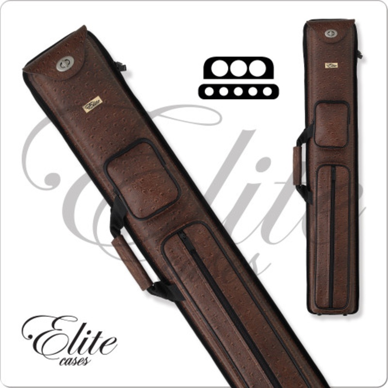 Elite ECN35 Nexus 3×5 Brown Hard Cue Case