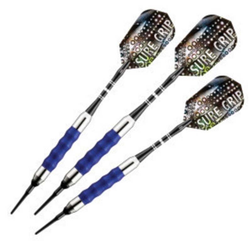 Great Lakes Dart Viper Sure Grip Blue Soft Tip Darts 18g