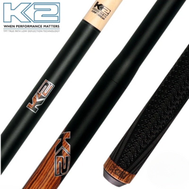 K2 KLJBBC Black and Bocote Break / Jump Cue