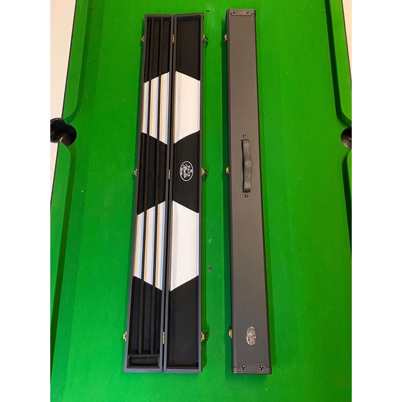 Baize Master 3/4 reinforced ends wide case for 2 x 3/4 cues or 1 x 3/4 cue and extensions