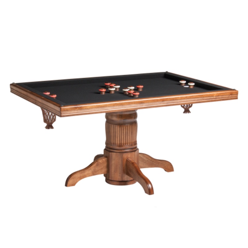 Darafeev Monaco Poker Dining Game Table with Bumper Pool