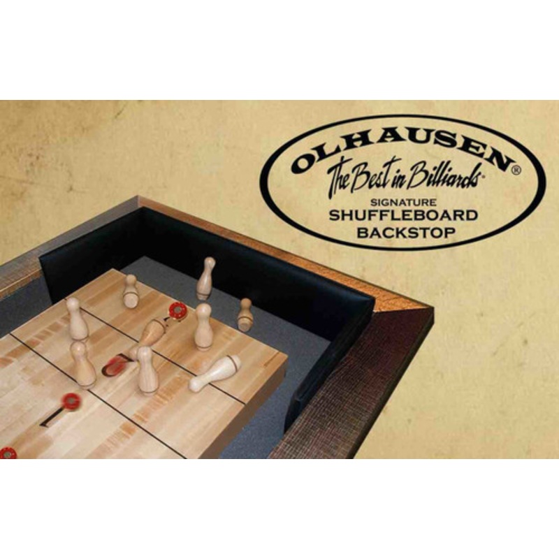 Olhausen Shuffleboard Back Stop – For 16 Wide Board