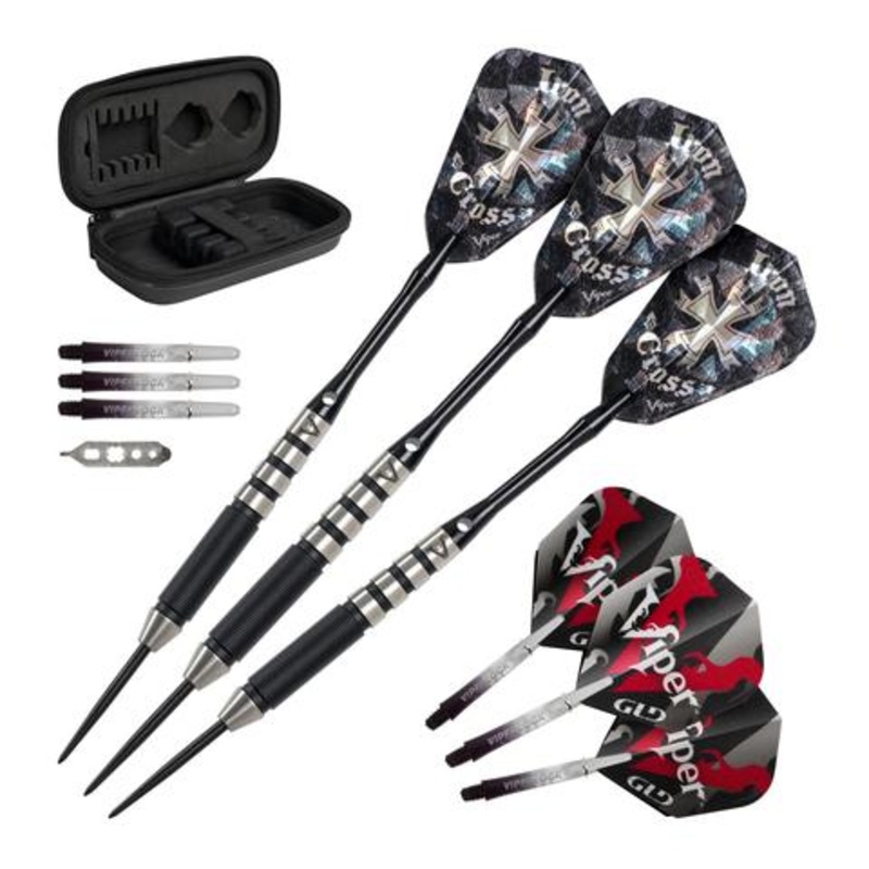 Viper Desperado Tungsten Iron Cross Steel Tip Darts 24 Grams