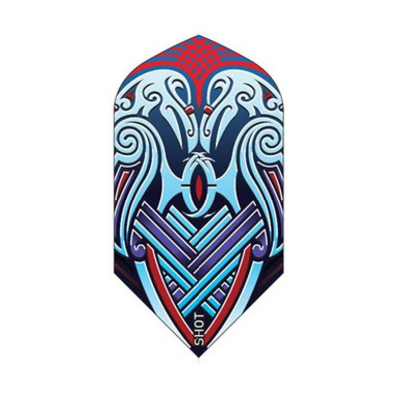 Shot Darts Viking Raven Flights – Slim