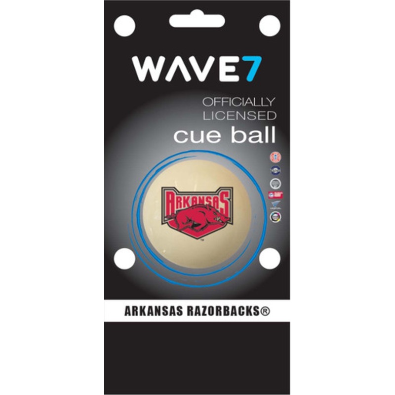 Wave 7 Arkansas Razorbacks Cue Ball