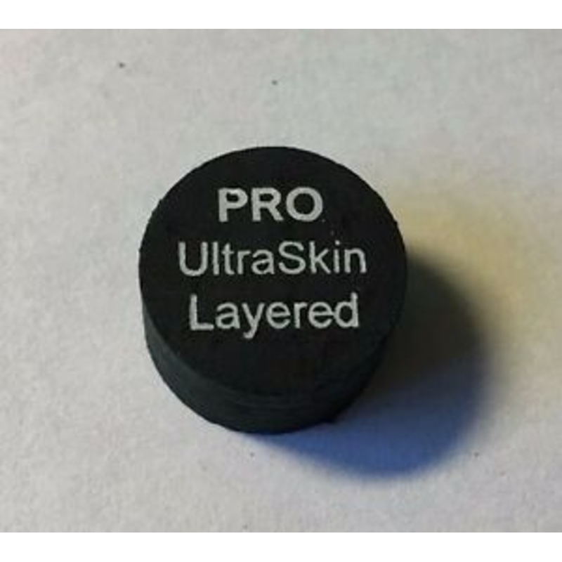 ULTRASKIN cue tip BLACK PRO 14mm x 1 tip