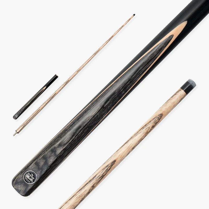 Baize Master CRUSHER break cue with phenolic ferrule for an absolutely crushing break! GREY