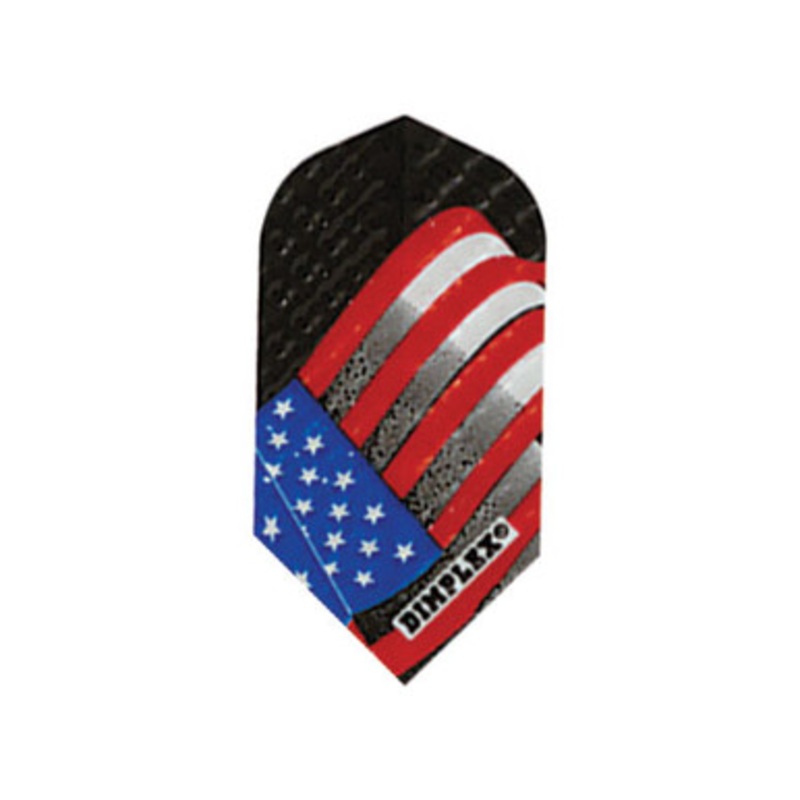 Dart World Dimplex Textured American Flag Flight – Slim