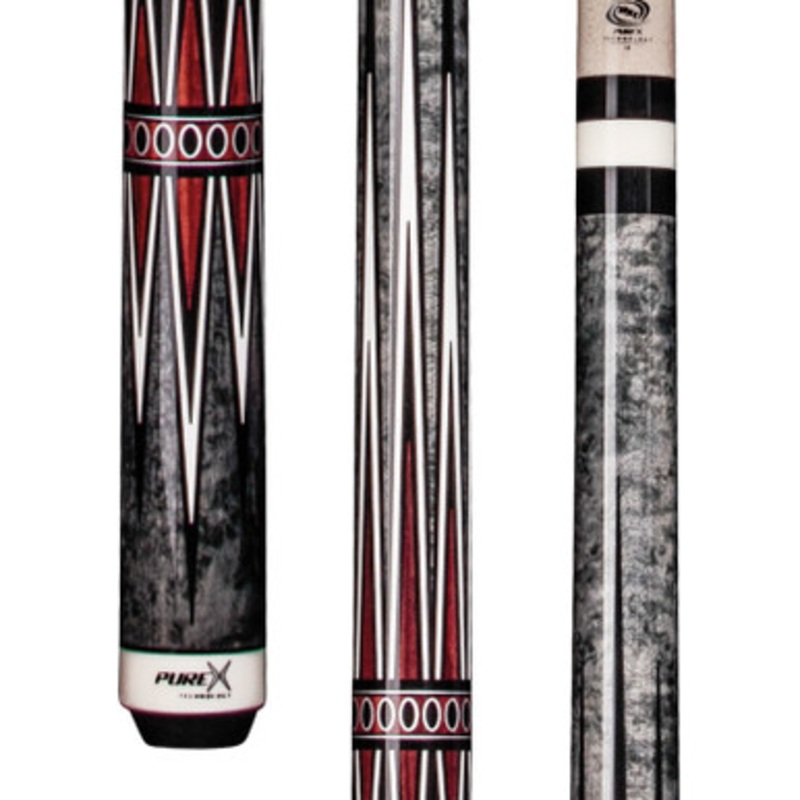 Pure X Smoke Grey Low Deflection HXT67 Cue