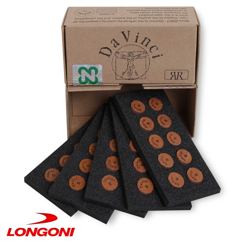 Longoni Da Vinci Cue Tip 13mm Soft 1 pc