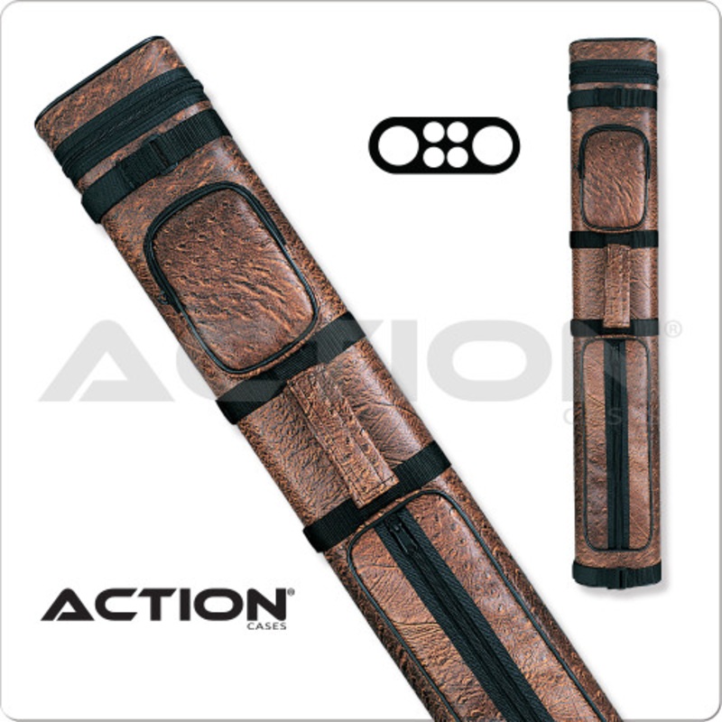 Action AC24 2×4 Brown Hard Cue Case
