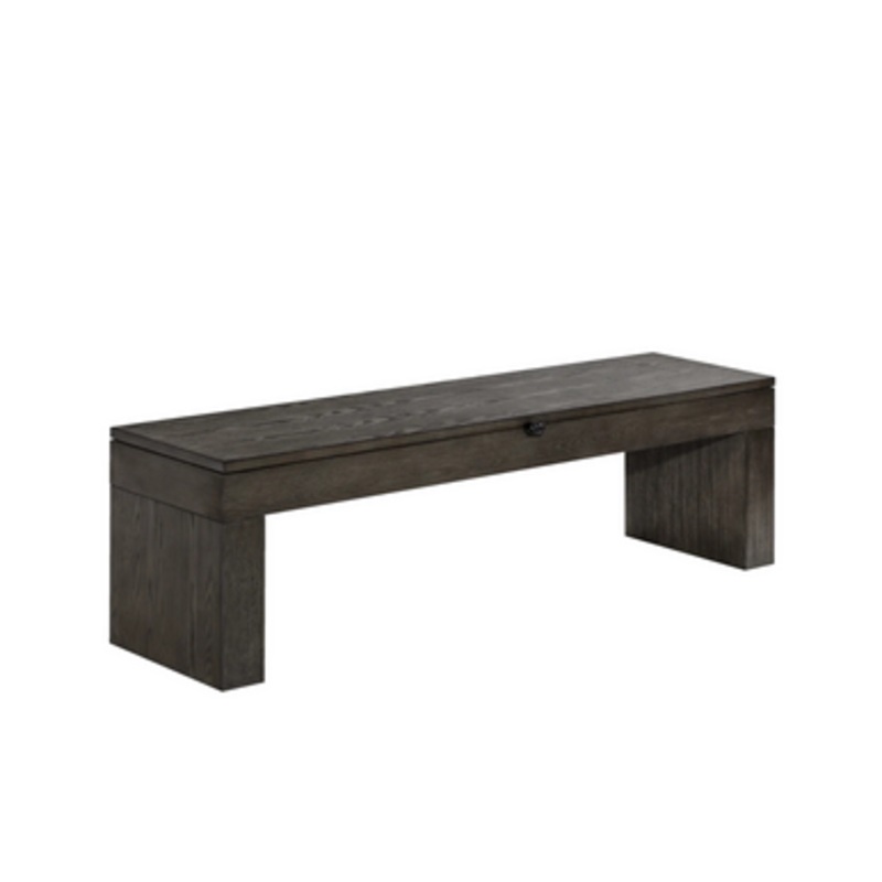 American Heritage Charcoal Dining Storage Bench