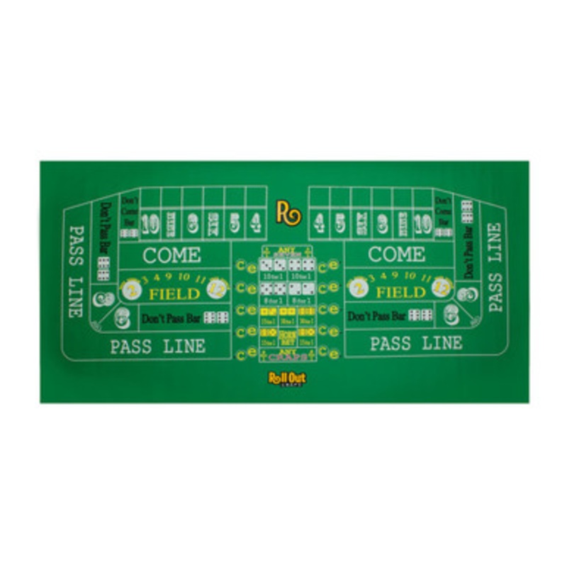 Rollout Gaming Craps Table Top
