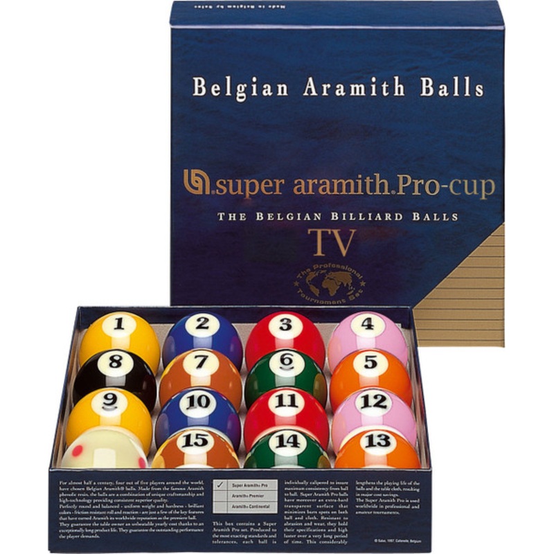Aramith Super Aramith TV Pro Cup Ball Set