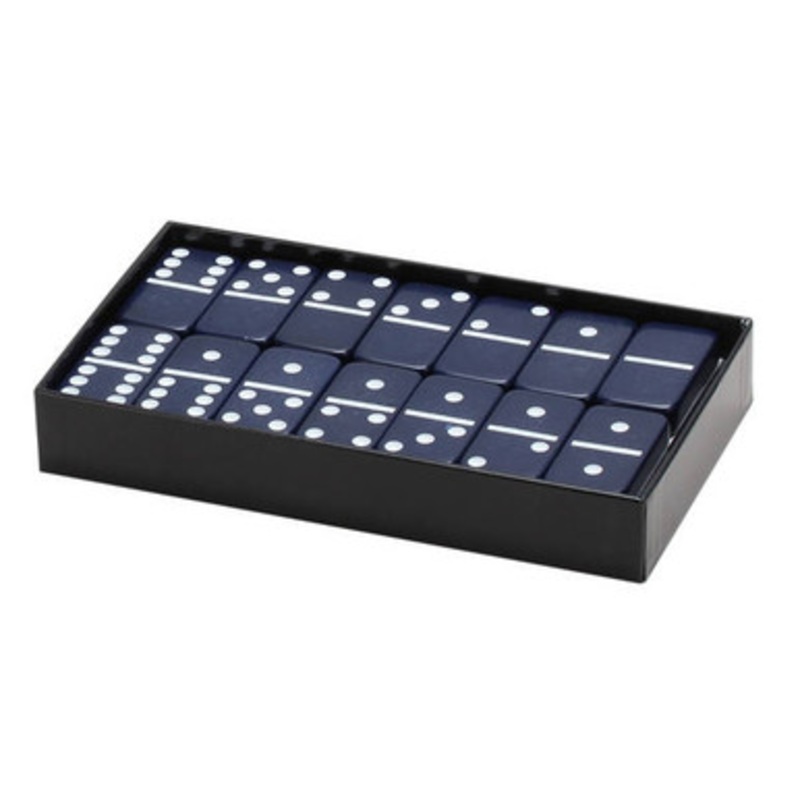 Double Six Jumbo Dominos – Blue