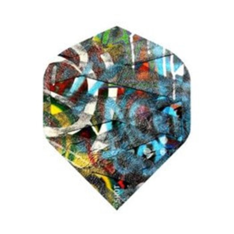 Shot Darts Devon Peterson Graffiti Flights – Standard