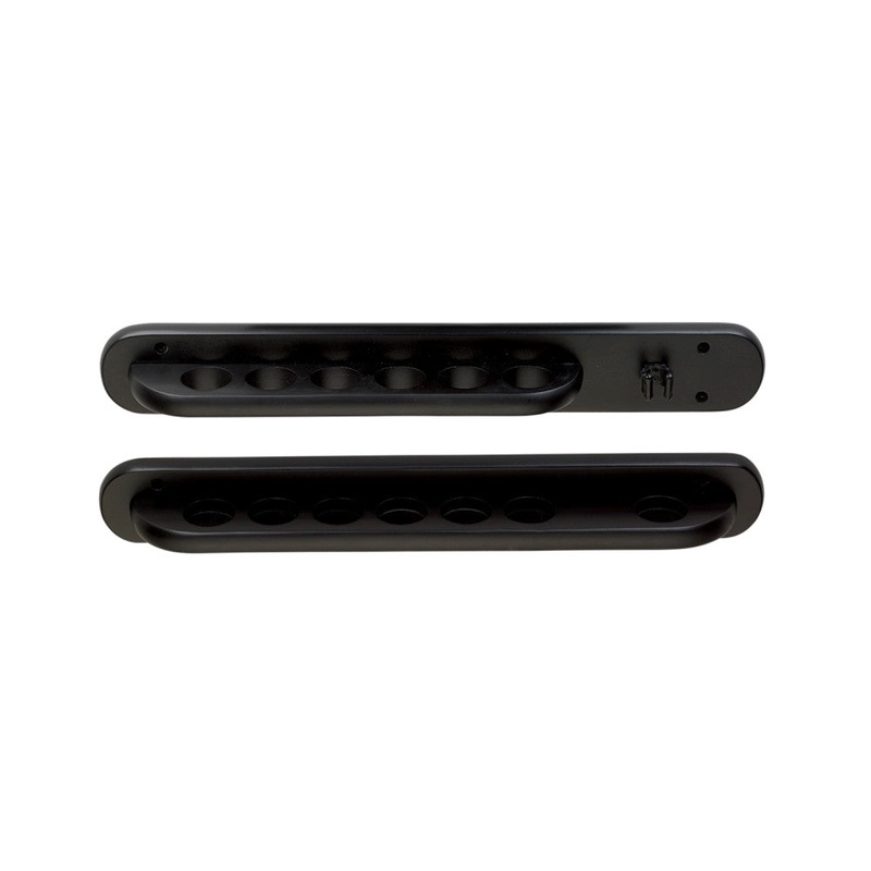 6-Cue Wall Rack with Bridge Clip