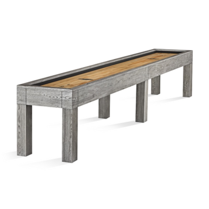 Brunswick Sanibel Rustic Grey Shuffleboard Table