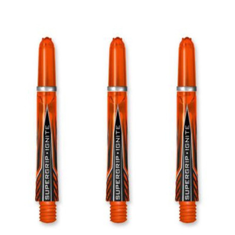 Dart World Supergrip Ignite Orange Shaft – Midi