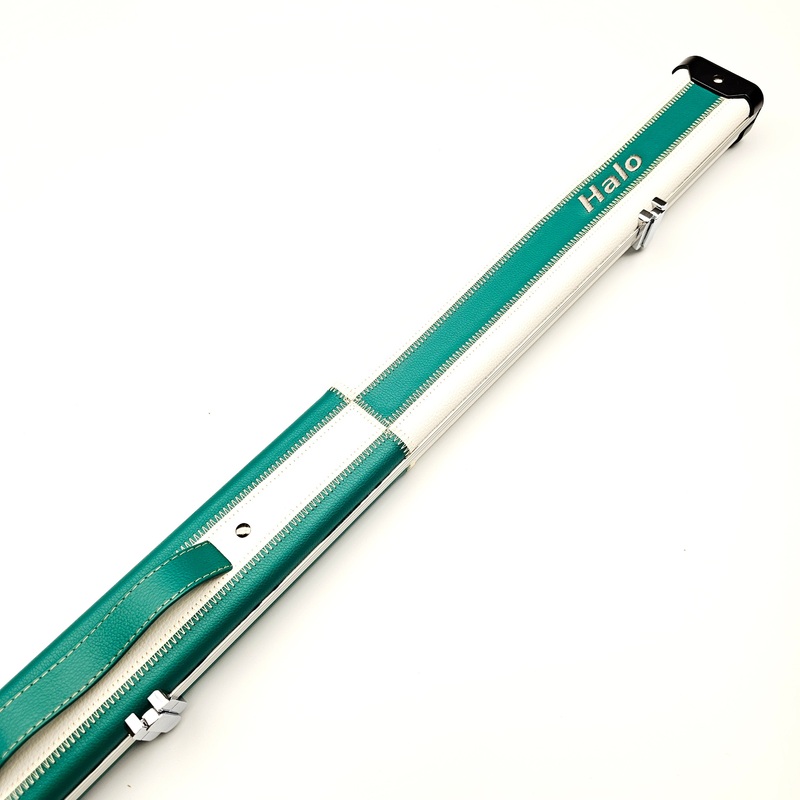 Peradon Limited Edition Green/White Block Halo 3/4 Cue Case