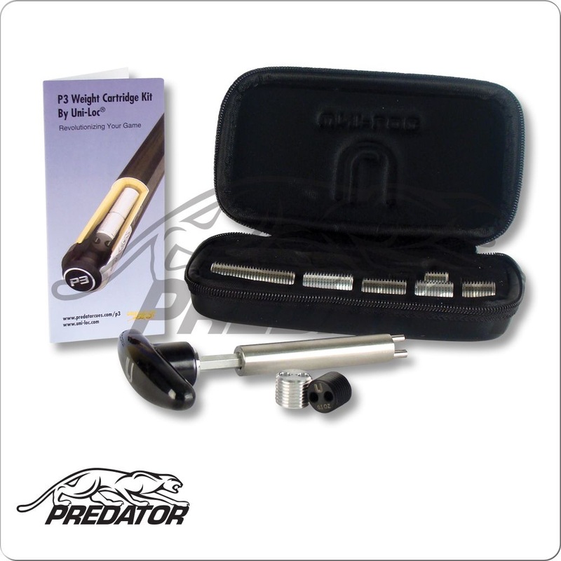 Weight bolt kit for PREDATOR  pool cues UNI LOC