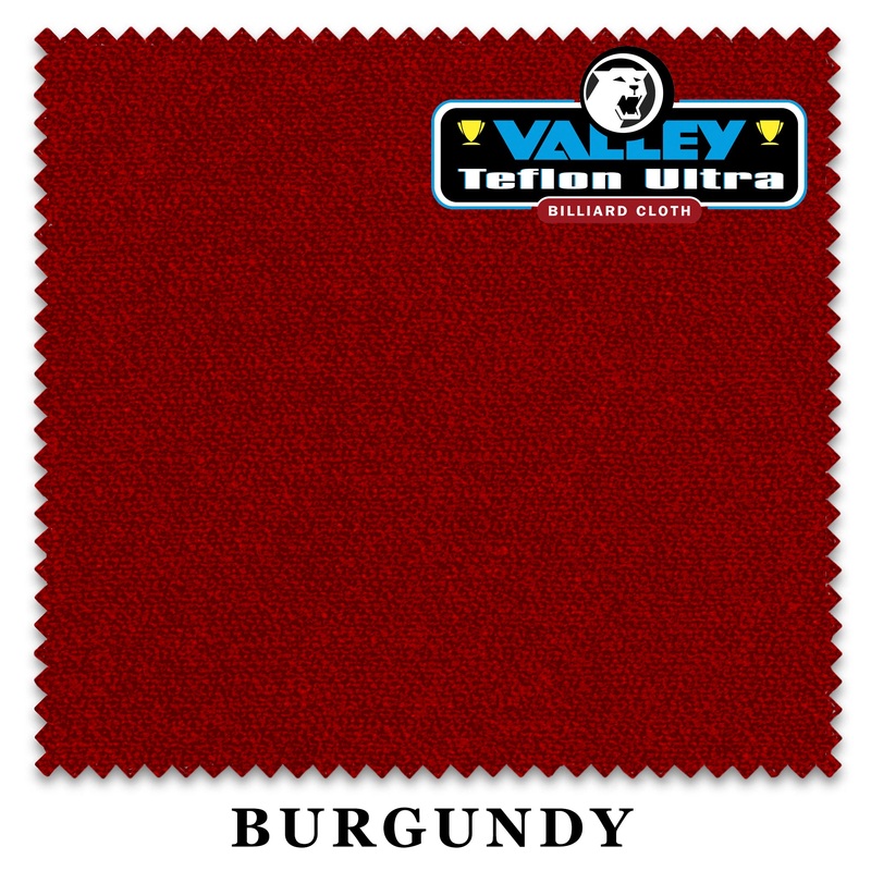 7 ft Championship Valley Teflon Ultra Burgundy