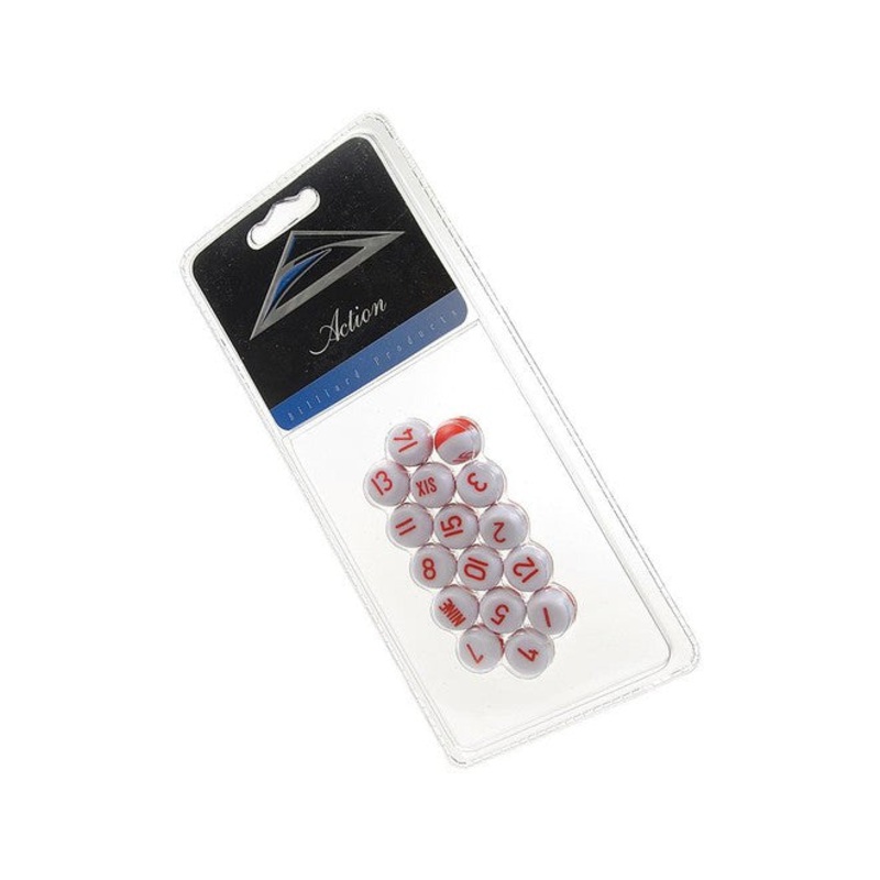 Action Pill Balls|Tally Balls White|Tally Balls red
