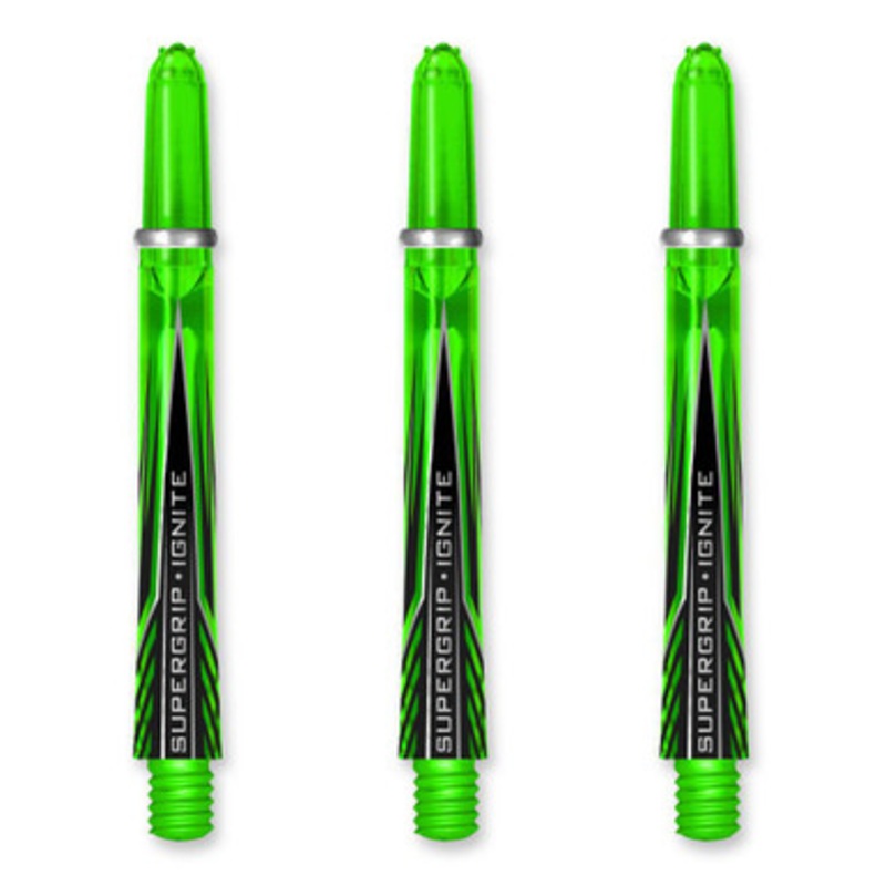 Dart World Supergrip Ignite Green Shaft – Medium