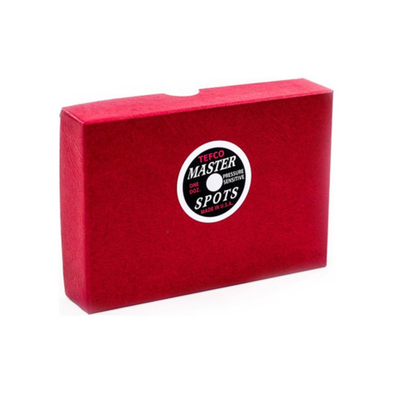 Tefco Master Billiard Table Spots, Gross Box  of 144