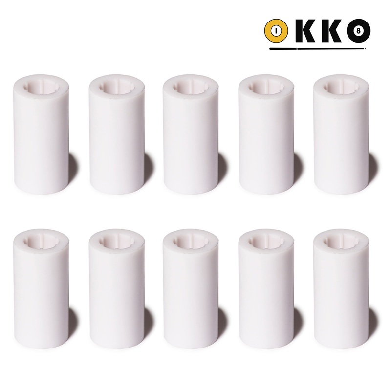 OKKO Billiard Pool Cue Ferrules 13mm, Pack of 10