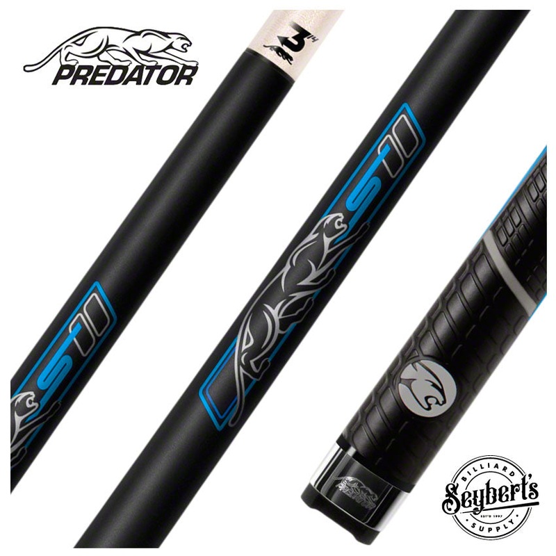 Predator Sport 2 Amp Sport Wrap Uni-Loc Play Pool Cue – SPORT3BKSWUNI