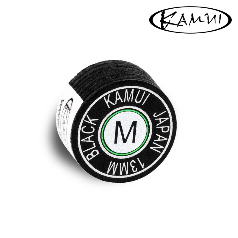 Kamui Black Cue Tip 13mm Medium