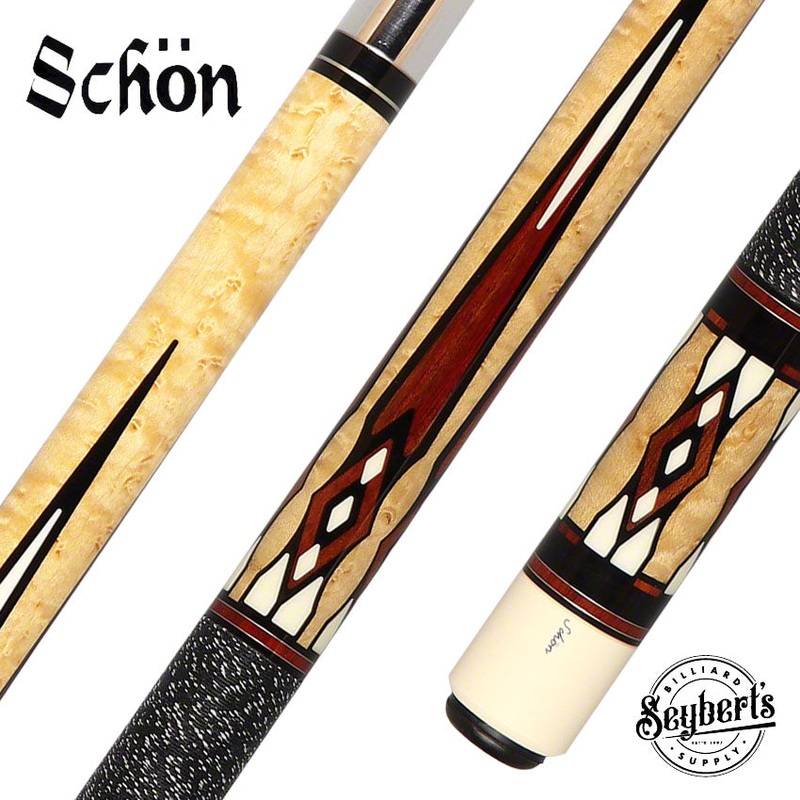 Schon STL Series Light Stain Pool Cue – STL18LS