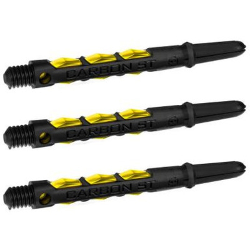 Dart World Carbon ST Black & Yellow Shaft – Medium