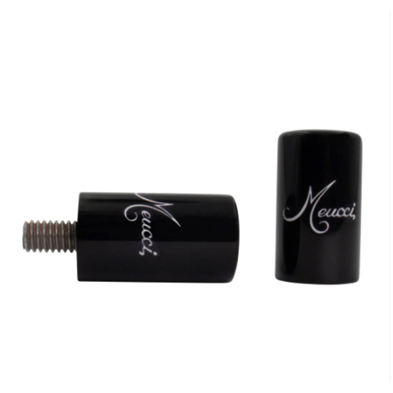 Meucci Logo Joint protectors|Black|White