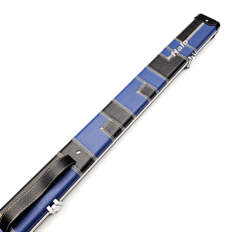 Peradon Limited Edition Black & Blue Patch Halo 3/4 Cue Case