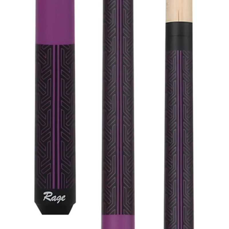 Rage RG117 Matte Purple Galaxy Wrapless Cue