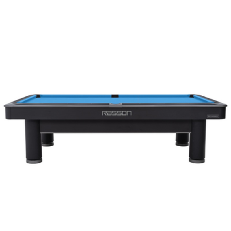 Rasson Iron Man Pool Table in Black
